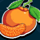 pigs feast orange symbol icon