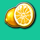 pin up 100 fruits lemon symbol icon