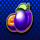 pin up 100 fruits plum symbol icon