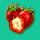 pin up 100 fruits strawberry symbol icon