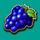 pin up fruits grape symbol icon