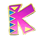 pinata fiesta k symbol icon
