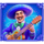 pinatas festival man symbol icon