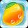 pineapple pop avocado symbol icon