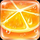 pineapple pop orange symbol icon
