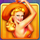 pinup beauties woman 1 symbol icon