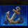pirate chest hold and win anchor symbol icon