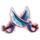 pirate coins 3 chests swords symbol icon