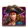 pirate golden age purple pirate symbol icon