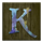 pirates charm k symbol icon