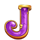 pirates fortune gold hold and respin j symbol icon