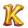 pirates fortune gold hold and respin k symbol icon