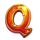 pirates fortune gold hold and respin q symbol icon