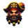 pirates parrot pirate symbol icon