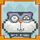 pixel paws cat grey symbol icon