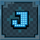 pixel paws j symbol icon