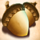 pixie gold acorn symbol icon