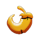 pizza pizza pizza yellow chilli symbol icon
