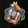 platinum lightning viking symbol icon