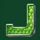 playtech green lantern j letter symbol icon