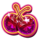plum wild cherry symbol icon