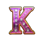 pony up k symbol icon