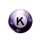 pool master k symbol icon