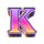 pop and win letter k symbol icon