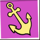 popeye and olive oyl anchor symbol icon