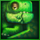popok gaming spinosaurus green symbol icon