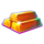 porkin rich gold bars symbol icon
