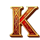 poseidons orb k symbol icon