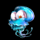 power of poseidon jellyfish symbol icon