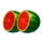 power sun watermelons symbol icon
