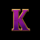 princess goddess k symbol icon