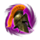 princess warrior helmet symbol icon