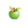 pulped the first cut apple symbol icon