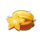 pulped the first cut fruit symbol icon