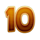 pumpkin cash 10 symbol icon