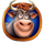 pumpkin cash cow symbol icon