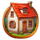 pumpkin cash home symbol icon
