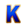 pumpkin cash k symbol icon