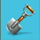 pumpkin fairy shovel symbol icon