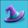 pumpkin fairy witch hat symbol icon