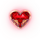 punky hallowin mega cascade heart symbol icon