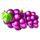 pure ecstasy grapes symbol icon
