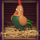 purple fox brown hen symbol icon