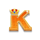 pyramid pays k symbol icon