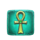 pyramid piggies ankh symbol icon