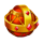 queen amber clover chance ball symbol icon